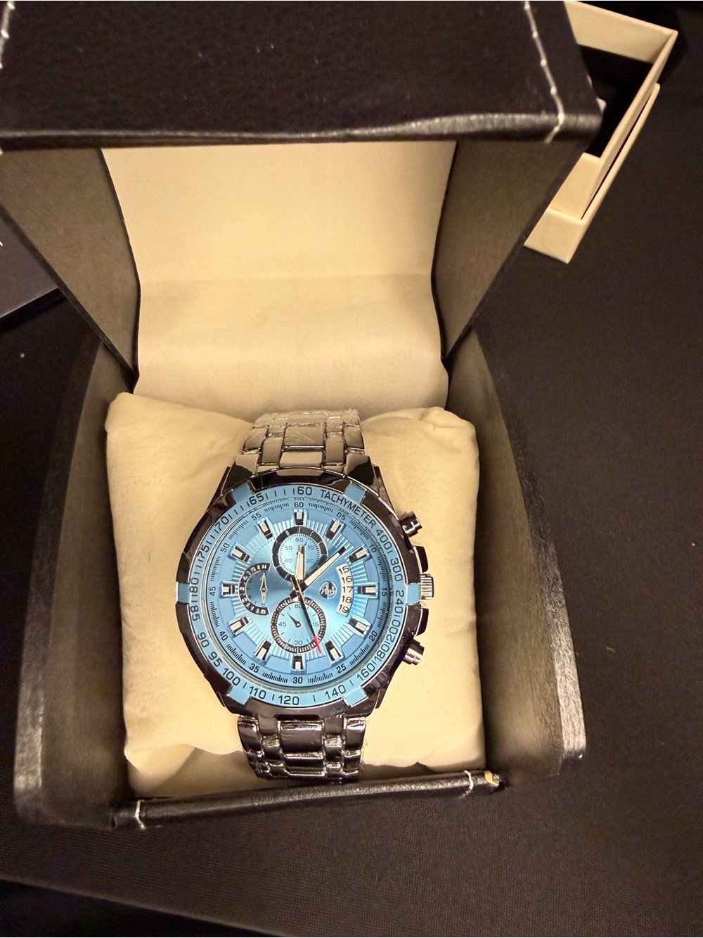 AJ Sports-Master Stainless Steel Icy Blue/Silver